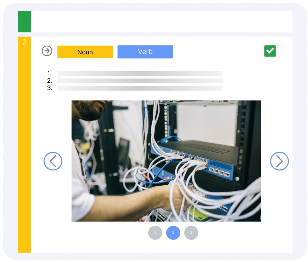 Worker guidance with Leanbyte: step-by-step digital instructions and visual aids for safe and efficient task execution.